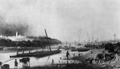 1850-і рр. Понтонний міст