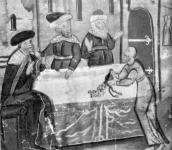 Іуда повертає 30 срібняків. Стінопис…