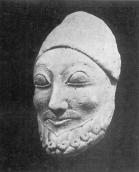 Скульптурний портрет чоловіка