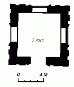 Дзвіниця. План 2-го ярусу