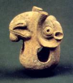 Пряжка у формі голови барано-птаха