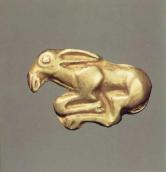 Бляшка із зображенням копитної тварини