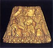 Пластина із зображенням війни скіфів