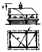 Схема плану і фасаду