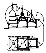 План та розріз первісної частини