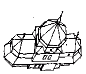 Аксонометрія станом на 1678 р.