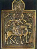 Св.Борис і Гліб. Образок 18 ст. Литво