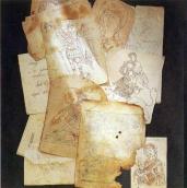 Прориси для ікон. 17 - 19 ст.