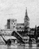 Надбрамна башта і костел