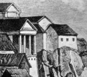 Портик будинку архієрея