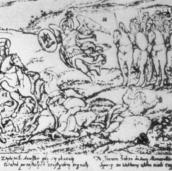 Архангел Михаїл вражає турків