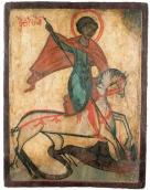 Св.Георгій з драконом. Ікона