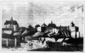 1867 р. Вигляд замку з півдня. З гравюри