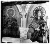 Фрагмент живопису барабана після…