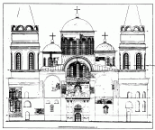 Західний фасад. Зондажні розкриття