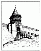 Вигляд з заходу у XVII ст.