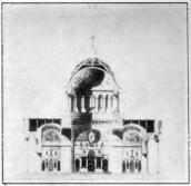 Перекрій собору за проектом А.Захарова