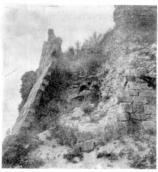 1980-і рр. Руїни південної вежі. Фото