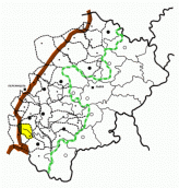Деканат на карті Перемиської єпархії