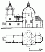 Поздовжній переріз і план