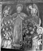 Богоматір милосердна. Стінопис 15 ст.