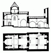 Поздовжній переріз і план