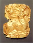 Пластина із зображенням оленя