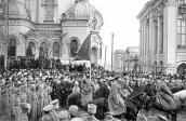 1917 р. Мітинг біля Миколаївської церкви