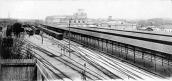 1907 р. Залізничні колії і вокзал