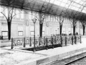 Поч. 20 ст. Фрагмент вокзального перону