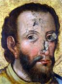 Голова Варфоломія в процесі реставрації