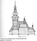 Поздовжній переріз