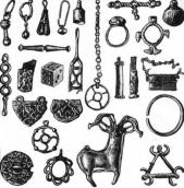 Прикраси салтівської культури