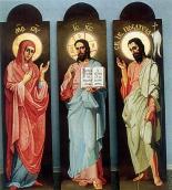 Деісус. Ікони для ліхтаря бані собору