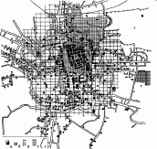 Схема центральної частини Львова із…