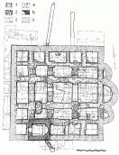 План розкопів станом на 2000 р.