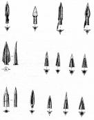 Бронзові наконечники стріл