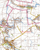 Карта с.Русалівки з околицями