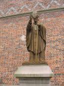 Постать папи Іоана-Павла 2-го анфас