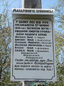 2008 р. Пам’ятна табличка з написом