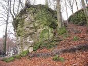 Частина каменя з драбиною