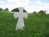 Надгробок з 6-кінцевим хрестом