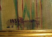 Підпис маляра з датою 1930