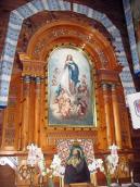 Кіот з іконою «Непорочне зачаття»