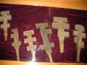 Дерев’яні 7-кінцеві різьблені хрести