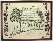 Витинанка «Садок вишневий коло хати»