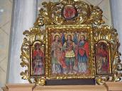 Кіот з іконою «Собор архангелів»