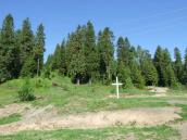 Перший пам'ятний хрест в ур. Альтана