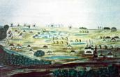 1854 р. Панорама села