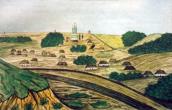 1854 р. Панорама села